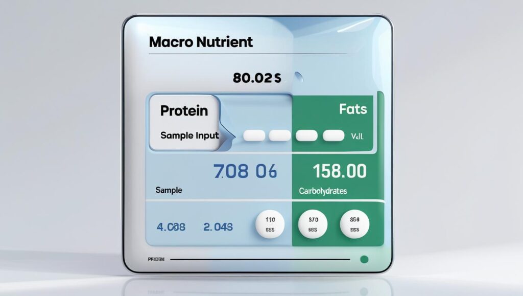 MACRO NUTRIENT CALCULATOR